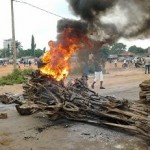 Article : Mobilisation autour des étudiants à Lomé : les images