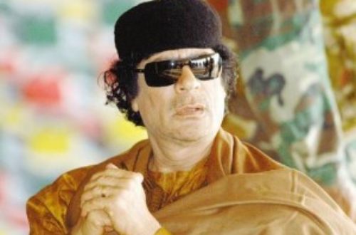 Article : Ma tristesse s’appelle Kadhafi !