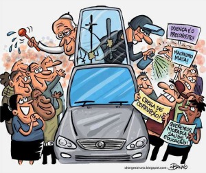 Article : Pape Fran&ccedil;ois: eau b&eacute;nite et spray au poivre