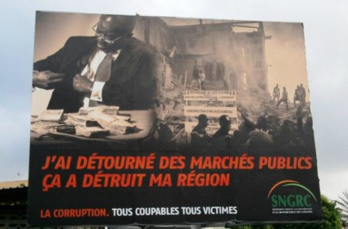 Article : Côte d’Ivoire : La corruption, un monstre à terrasser !