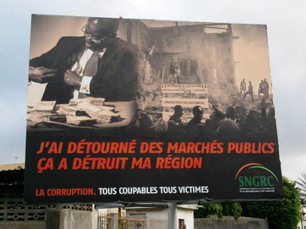 Article : Côte d’Ivoire : La corruption, un monstre à terrasser !