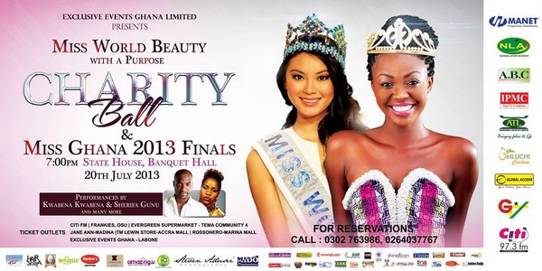 Article : Ghana :  Miss Monde met le cap sur Accra !