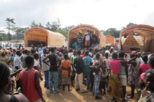 Article : 140 réfugiés ivoiriens font leur retour dans leur pays en provenance de Guinée