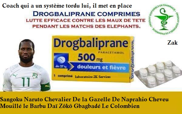 Article : SUR LE NET : Découvrez la boîte à pharmacie des Eléphants de Côte d’Ivoire