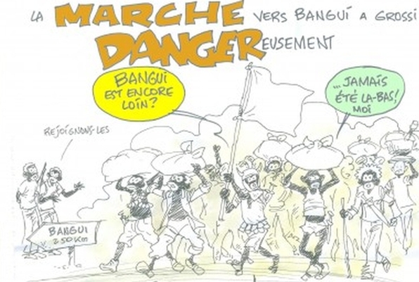 Article : La marche vers Bangui a grossi dangereusement