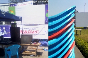 Article : RDC : à Goma, le match… des écrans géants !