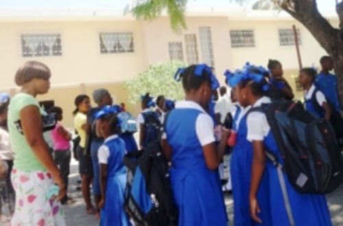 Article : Timide rentrée scolaire à Port-au-Prince