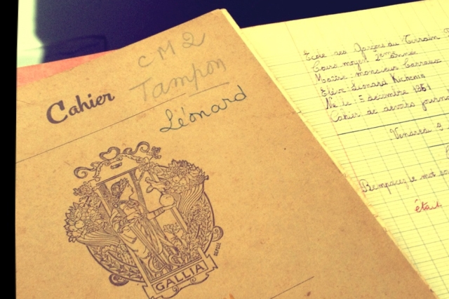 Article : Les vieux cahiers