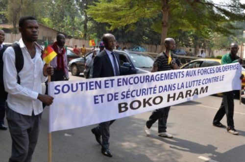 Article : Marches contre Boko Haram, ce bizness juteux !