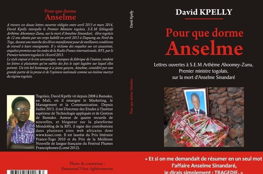 Article : Anselme crie, David l’écrit