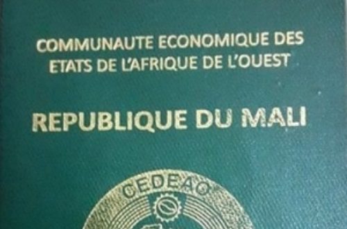 Article : Au Mali le passeport s’achète comme le lopin de terre