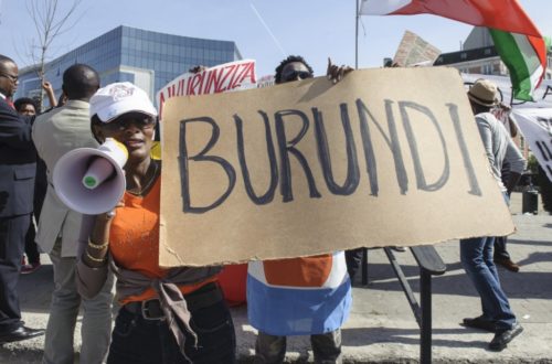 Article : Burundi : un mandat de plus est un mandat de trop