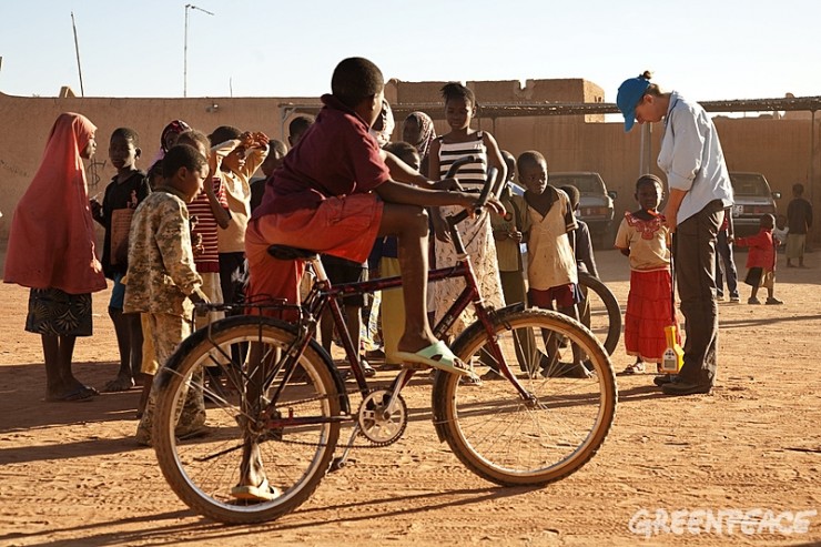 Article : Le vélo, lui  sauve sa scolarité !