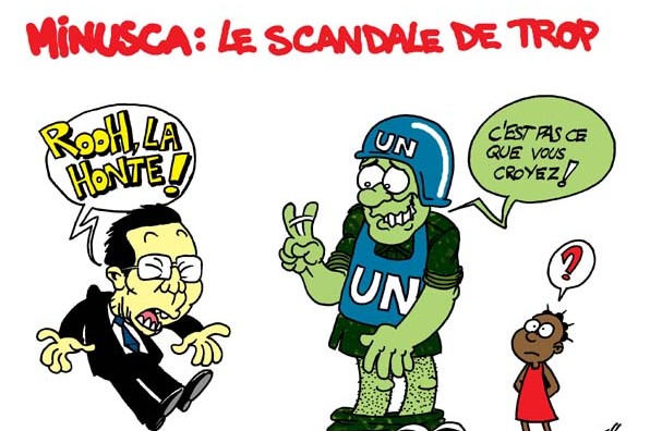 Article : Minusca : Ban Ki-moon entre honte et consternation