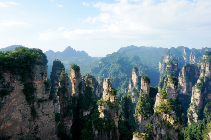 Article : Une étonnante passerelle de verre au-dessus du canyon de Zhangjiajie