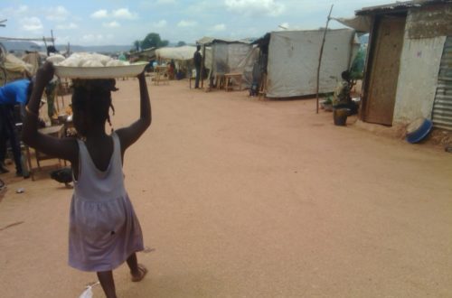 Article : Le camp des déplacés de l’aéroport Bangui M’Poko en images