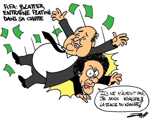 Article : FIFA : Blatter et Platini à la trappe