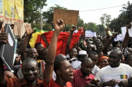 Article : Mali: Une jeunesse indignée tente de s’organiser