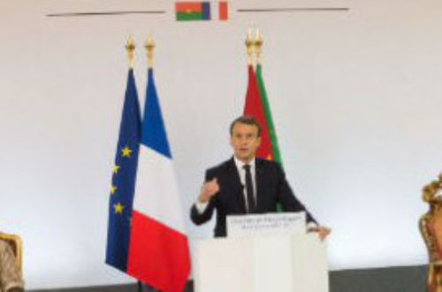 Article : Les points forts du discours d’Emmanuel Macron à Ouagadougou