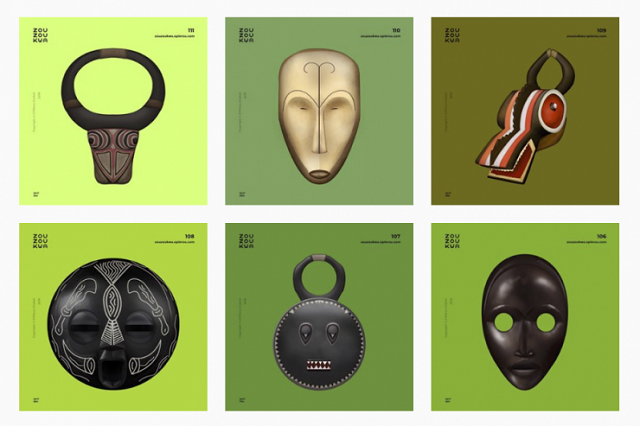 Article : Zouzoukwa, les émojis africains d&rsquo;O&rsquo;Plérou Grebet