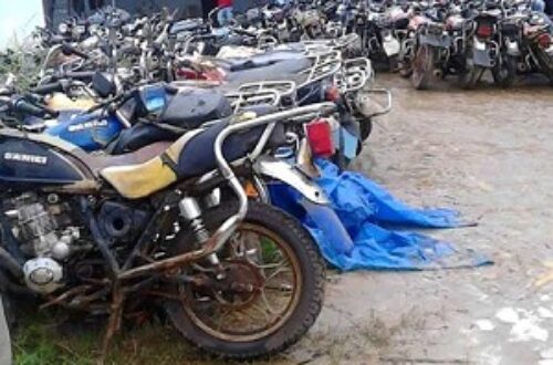 Article : Comment se comporter avec une moto ici à Douala