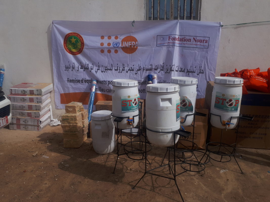 Article : Covid-19 : la Fondation Noura protège les femmes détenues de Nouadhibou