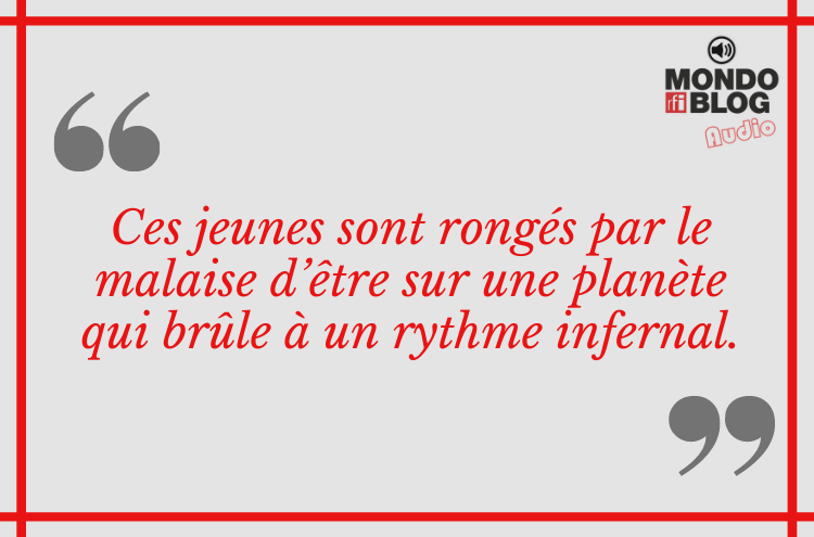 Article : Eco-anxiété : le grand malaise de la jeunesse écologique