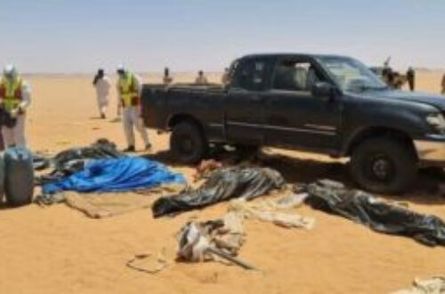 Article : Libye : des orpailleurs tchadiens meurent en plein désert, une triste fin pour des migrants en quête d’un rêve illusoire