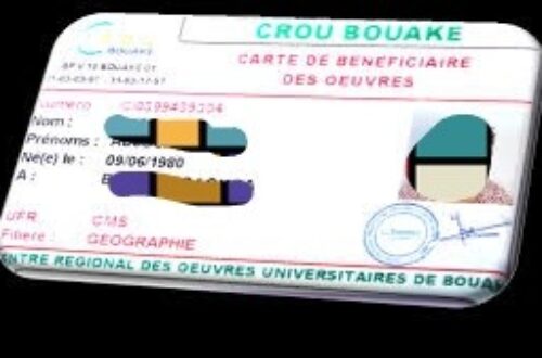 Article : Les restocards, une chance pour les étudiants de l'Université Alassane Ouattara et des grandes écoles de Bouaké
