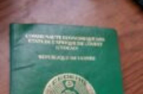 Article : Guinée, avoir son passeport ou couper son billet pour l’enfer.