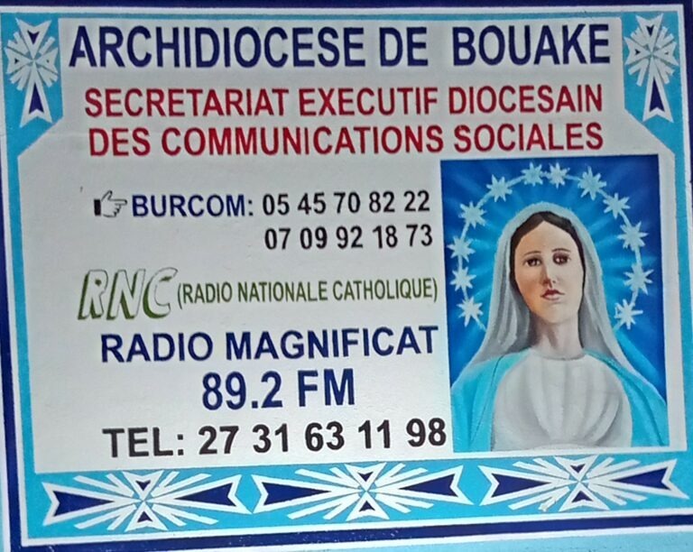 Article : Côte d’Ivoire : La Radio Nationale Catholique (RNC) relais Bouaké, déjà une décennie d’émission