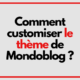 Article : Comment customiser le thème de Mondoblog ?