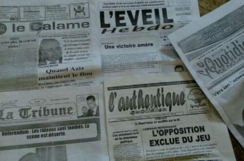 Article : Campagne PF 2020 à Nouakchott, la presse en fait un large écho