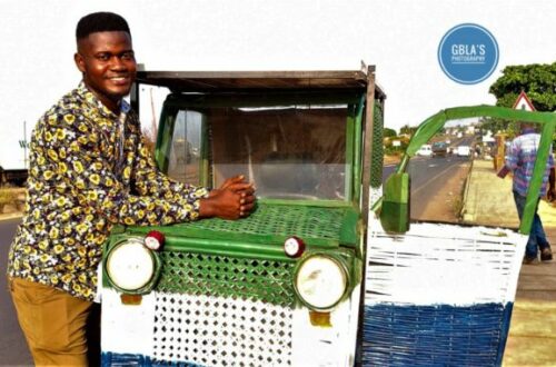 Article : L’Imagination Car, voiture solaire made in Sierra Leone