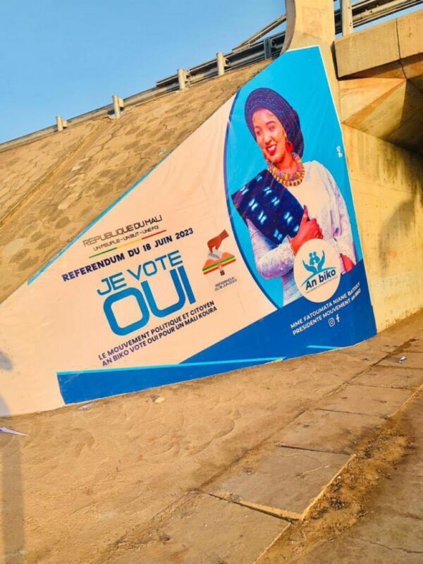 Article : Le Mali aux couleurs du referendum  