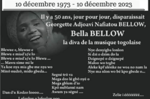 Article : Bella Bellow…pour tes 50 ans