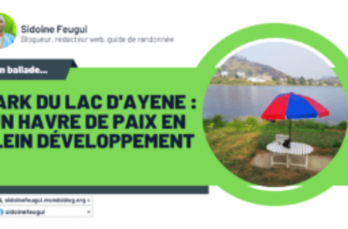 Article : Ma Saint-Valentin au Park du lac d’Ayene : Un havre de paix en plein développement