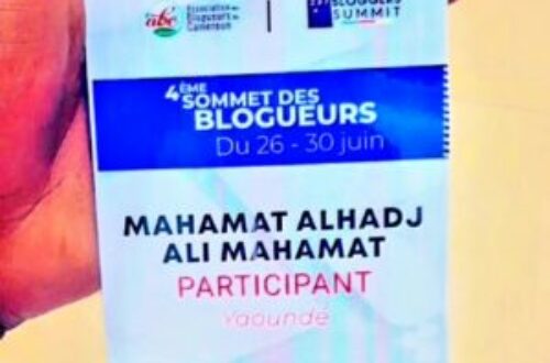 Article : J'ai participé au Sommet des blogueurs du Cameroun