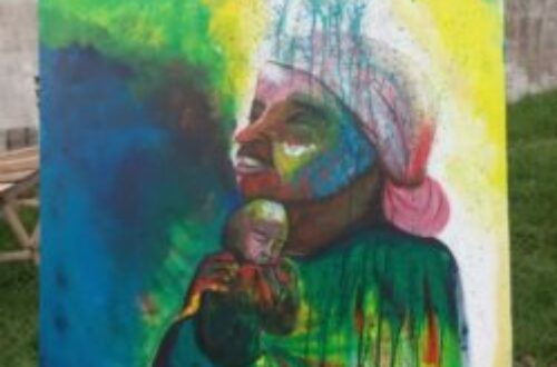 Article : Amadou Doumbouya : un amour viscéral pour la peinture…